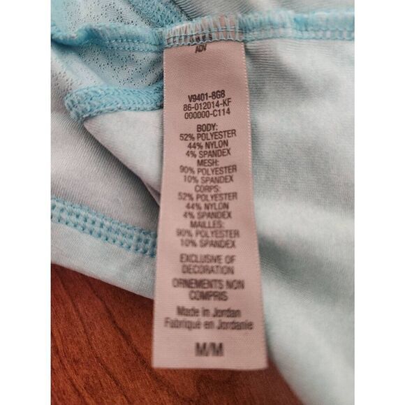Champion  MEDIUM 1/4 Zip Lite AQUA  pullover jacket.  Pictures look like it's bl - Picture 7 of 7